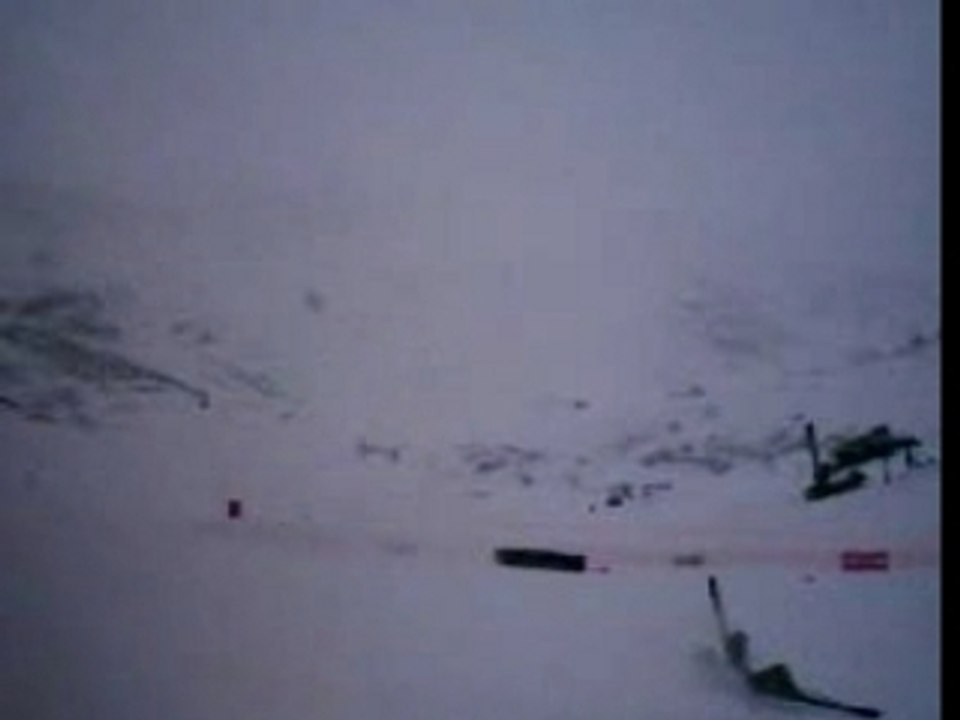 Ski fall Chris style