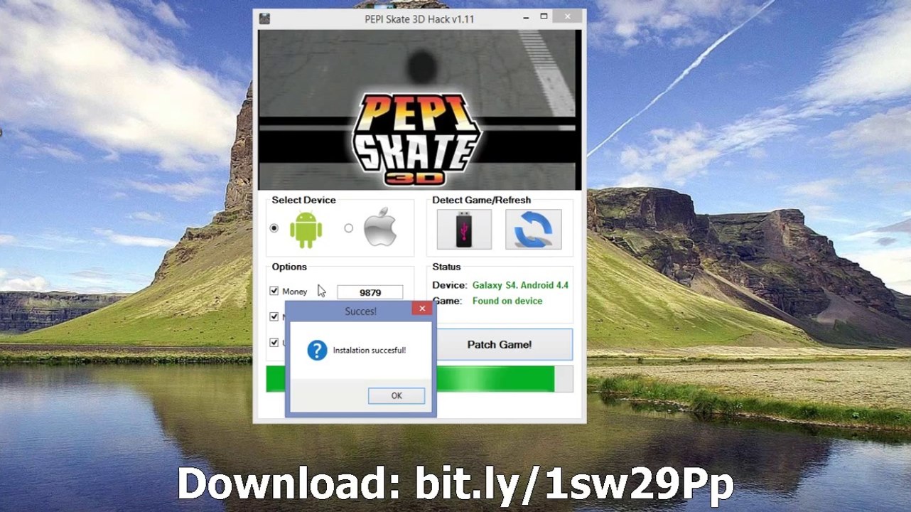 PEPI Skate 3D Hack - PEPI Skate 3D Cheat - Money for Android/iOS