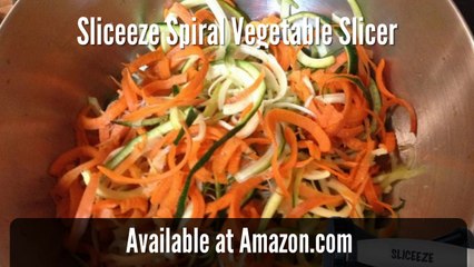 Sliceeze Spiral Vegetable Slicer-Healthy Meal