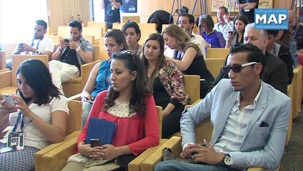 ندوة صحفية للفنانة المغربية زينة الداودية في إطارالدورة 13 لمهرجان موازين 