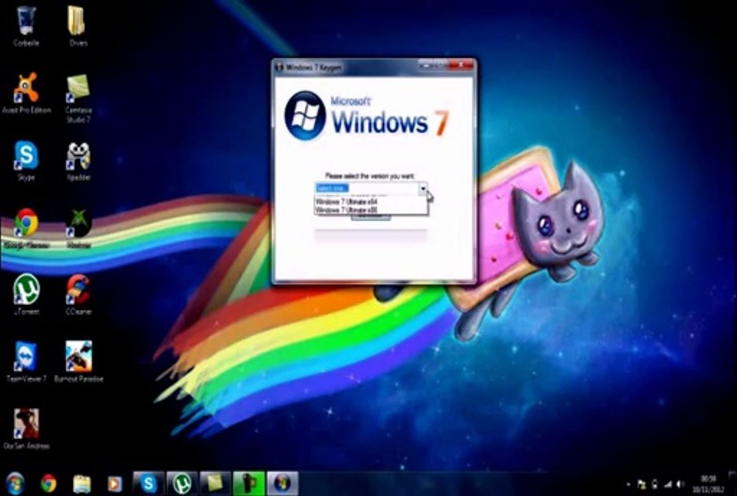 Generateur de cle Windows 7