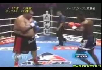 Remy Bonjasky vs Akebono (David vs Goliath)