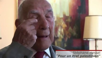 Stéphane Hessel Pour un Etat palestinien 