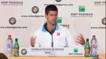 Roland Garros - Novak Djokovic: "La única forma de ganar a Nadal es con agresividad"