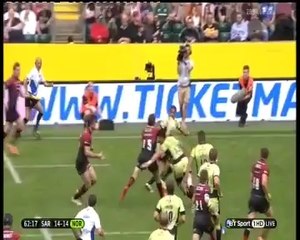 Northampton - Saracens - l'essai polémique