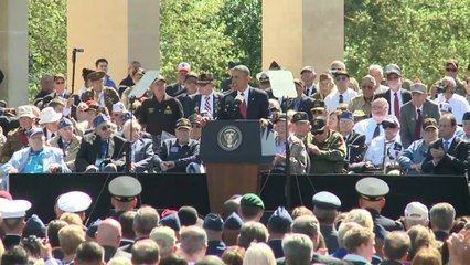 Obama leads emotional D-day tribute to veterans