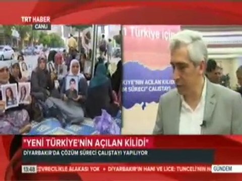 AKParti Diyarbakır Milletvekili Galip Ensarioğlu, Diyarbakırdaki Çözüm Süreci Çalıştayını TRT Haber'e Değerlendirdi
