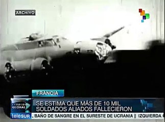 Homenaje a los caídos en el demorado "Segundo Frente" contra Hitler