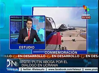Primera plática sin intermediarios o amenazas entre Putin y Poroshenko