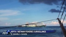 Navio chinês ataca barco vietnamita