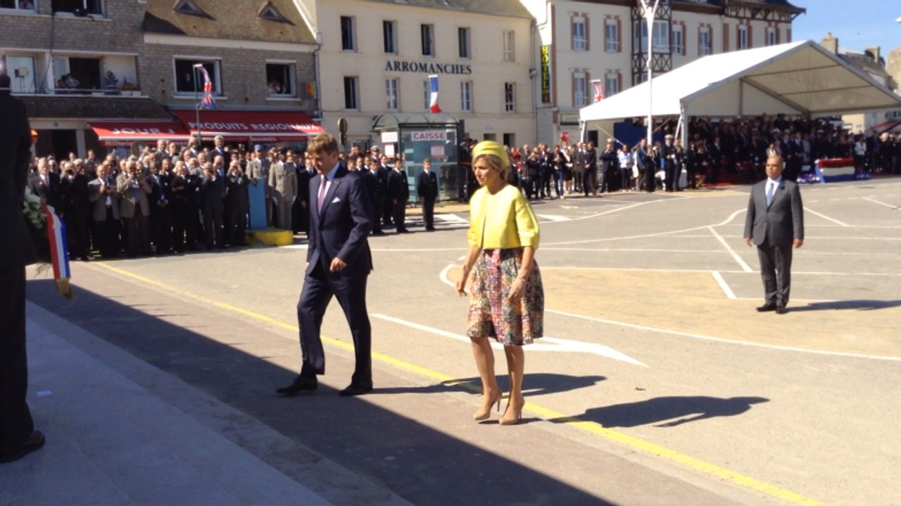 70e: Cérémonie avec le roi et la reine des Pays-Bas
