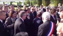 70e D-Day. François Hollande au cimetière polonais d'Urville