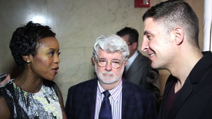 George Lucas & Mellody Hobson Honored by the Gordon Parks Foundation