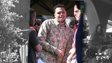 Chris Brown célèbre sa libération de prison