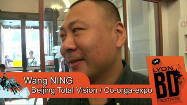 Exposition de dessinateurs chinois - Lyon BD festival - Mairie 2ème Lyon