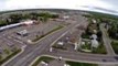 Aerial Video of Empty Moncton Streets During Search for Gunman