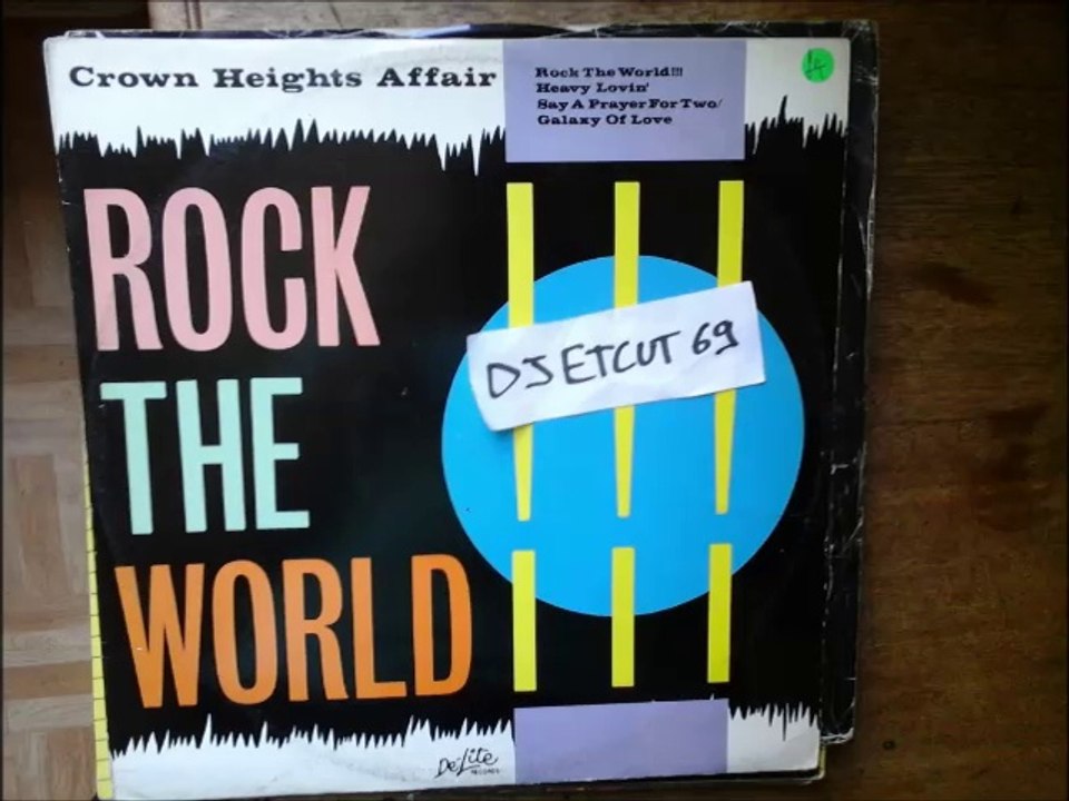 CROWN HEIGHTS AFFAIR -HEAVY LOVIN' (RIP ETCUT)DELITE REC 83