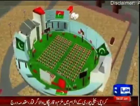 PTI Jalsa today - PTI Rally in Silakot lead by Javed Hashmi