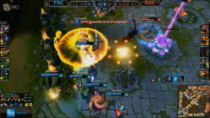 LCS EU W3D1 Game 4 FNC vs ROC