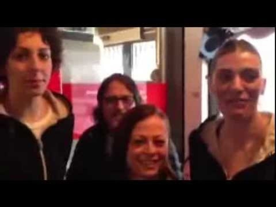 Le ragazze della LJ Modena ospiti dell'Edicola Fiore