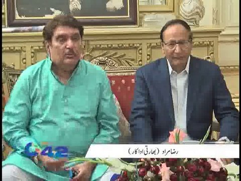 Indian Actor Raza Murad Visit Lahore Pkg By Zain Madni City42