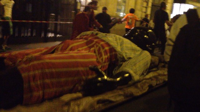 Le géant hélas couché