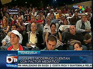 Golpes modernos cuentan con el factor mediático: escritor francés