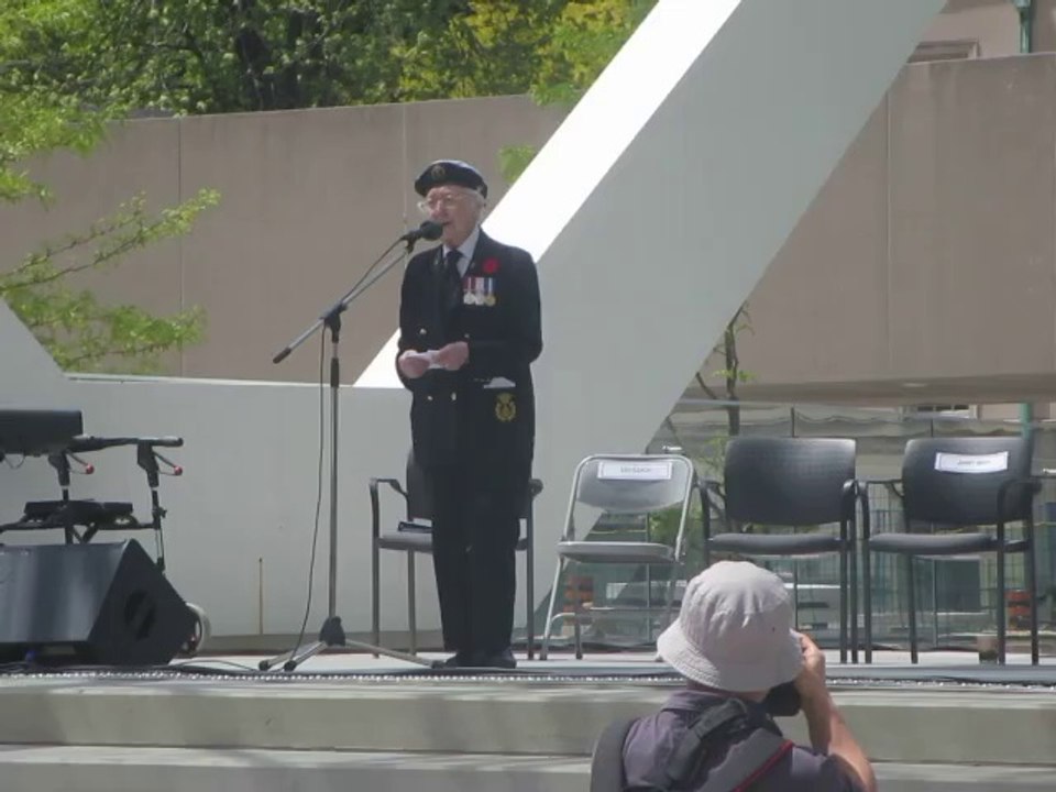 70th Anniversary D-Day Ceremony at Nathan Phillips Square