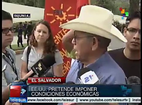 Salvadoreños rechazan injerencia de EE.UU. en plan de desarrollo