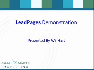 Engagement Matters 07- How To Build An Opt in Page In 4 Minutes