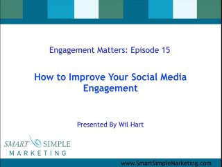 Engagement Matters 15  Increase Your Social Media Activity by 120%