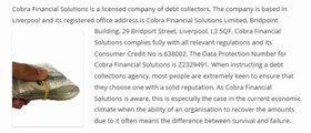 Cobra Financial Solutions makes it easy for businesses to recover the amounts due to them