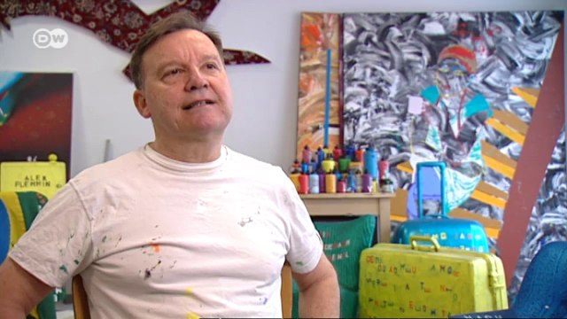 Brazilian Heartbeat - Alex Flemming, Painter | Euromaxx Series