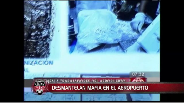 Mafia en aeropuerto cambiaba maletas con droga y las enviaba a México