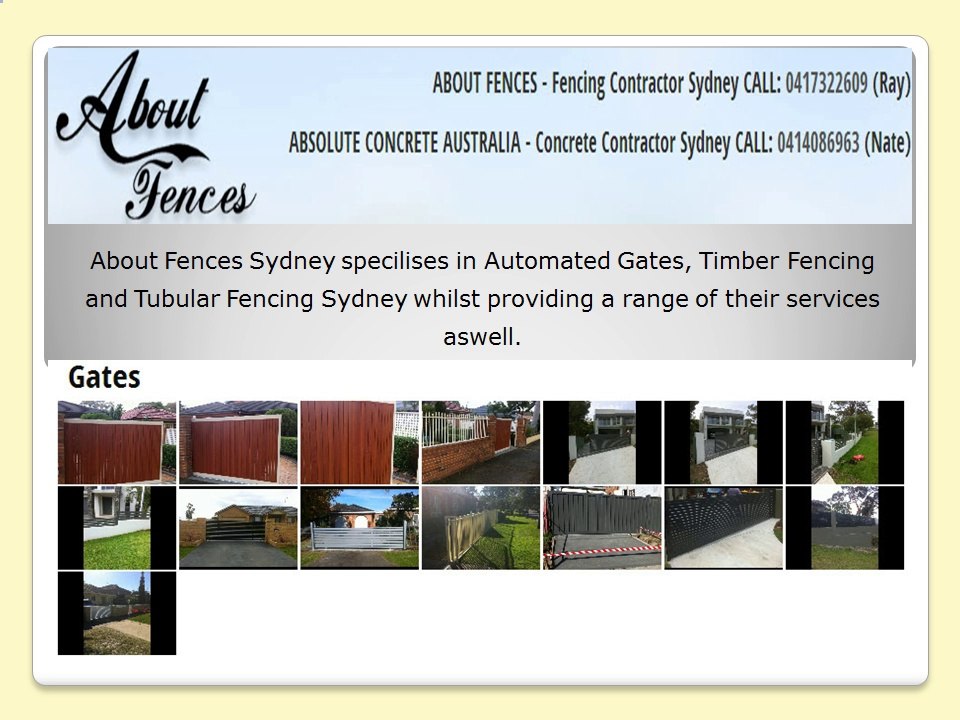 About Fences