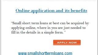 Short Term Cash Loans- Fast Cash Access to Meet For Urgency