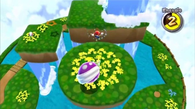 Super Mario Galaxy - Plage saladier - Étoile 6 : L'escalade des murs de glace