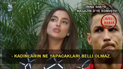 Ünlü Top Model Irina Shayk Magazin D kameralarına konuştu!..
