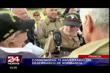 Líderes conmemoran 70 años del Día D, la batalla que decidió la II Guerra Mundial