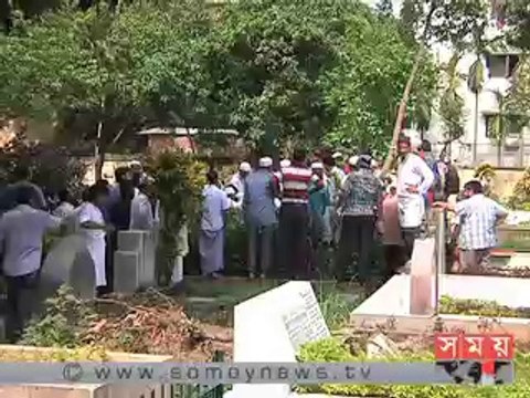 মাহবুবুল আলমের দাফন সম্পন্ন