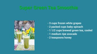 How To Make Helathy Green Smoothies