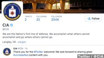 #FollowFriday: CIA Creates Twitter, Facebook Accounts