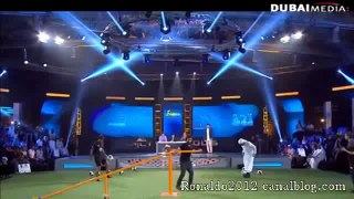 The surprise of Michel Salgado to Raul on DubaïTV Rabah Madjer and Maradona