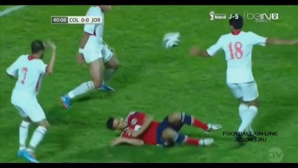 Colombia vs Jordan 3-0 ~ All Goals & Highlights [06/06/2014]