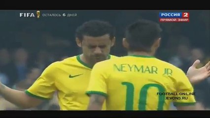 Brazil vs Serbia 2014 (1-0) ~ All goals and Full Highlights ~ Internation Friendly Match