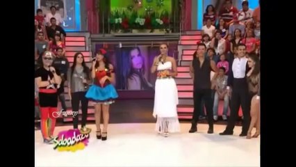 Maite Perroni (@maiteoficial) Presenta concurso de Bachata en Sabadazo