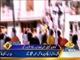 Fighting between Sikhs in Golden Temple