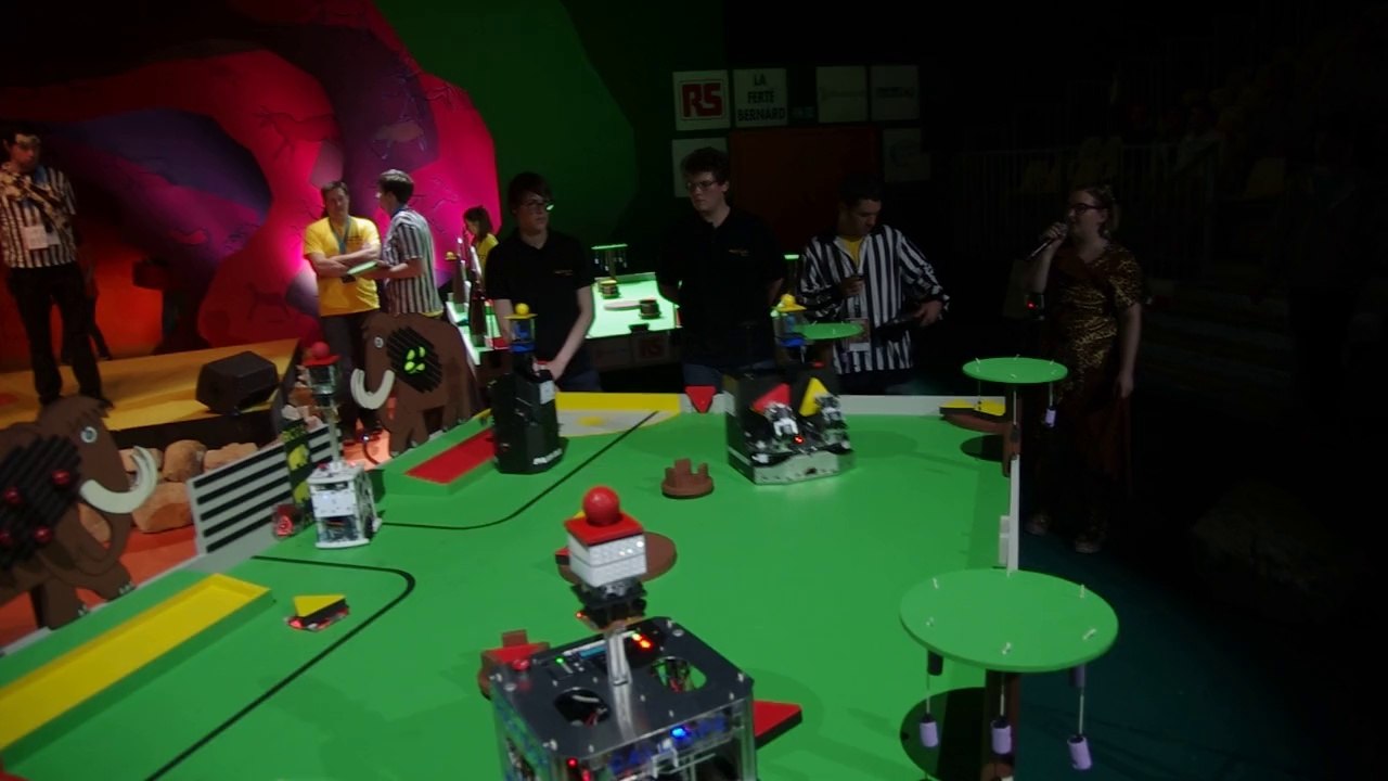RCVA vs Robotech Montpellier : Coupe de robotique 2014
