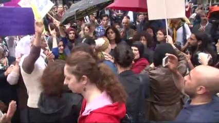 Öcalan eylemine vatandaş tepkisi