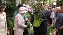 Omaggio di Parigi a Elisabetta II, mercato dei fiori intitolato alla regina